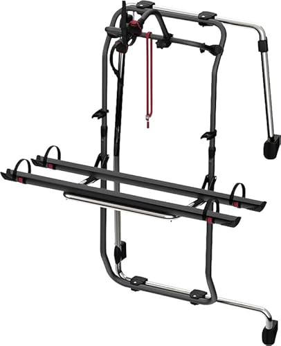Fiamma Portabici Carry Bike Frame, per Ducato/Sprinter/Crafter, Deep Black, Alluminio, 22 x 130 x 66 cm, 11,5 kg, portata 50 kg, 2 ruote