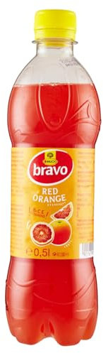 Rauch Bravo Succo di Frutta Arancia Rossa Confezione da 12 Bottiglie da 0,50 L