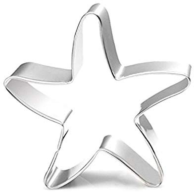 Wjsyshop Emporte-pièce en forme de étoile de mer – en acier inoxydable