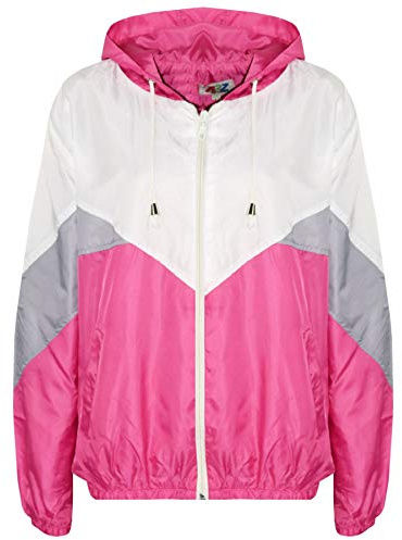 A2Z 4 Kids Girls Windbreaker Waterproof Raincoat Baby Pink Jackets - Windbreaker 504 Pink 13