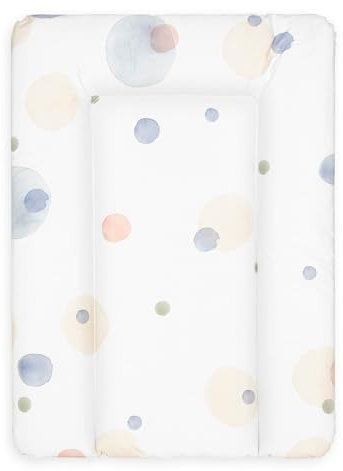 Bonky® Matelas à Langer Bebe souple 70x50 cm - Matelas à langer epais lavable - pour garçons et filles - Certifié Öko-Tex - Imperméable - Mono 5A - 50x70 cm