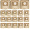 Jajadeal 12 Piezas Bolsas de Polvo para Karcher WD3 MV3, Bolsas de Fitro de Repuesto, 6.959-130.0