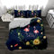 Bettwäsche 135x200 cm 3 Teilig bettwäsche Biber Flamingo Bettwäsche Set mit Reißverschluss Vintage Bettbezug mit 2 Kopfkissenbezüge 80x80 Weihnachten Geschenk