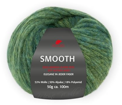PRO LANA Smooth - Farbe: Grün Color (86) - 50 g/ca. 100 m Wolle