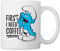 Spreadshirt Die Schlümpfe Fauli Schlumpf Tasse, One size, Weiß