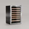 LES PETITS CHAMPS Cantinetta per vino CAVC48, 48 bottiglie, 128L, 6 ripiani in legno, temperatura regolabile da 4 a 18°C, raffreddamento termodinamico, design elegante, luce LED, vetro anti-UV