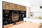 Vlies Fototapete RESTAURANT-CAFE-MENÜ 375 x 250 cm (inkl. Kleister) - Vlies Tapete, Wandtapete, Wandbilder - Tapete für Wohnzimmer Schlafzimmer, Büro, Küche - Montagefertig