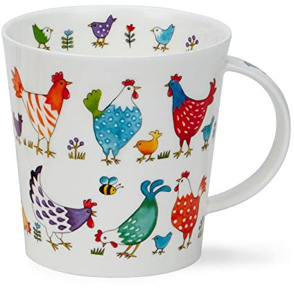 Dunoon Cairngorm 0,48 l Tasse Bright Bunch (Huhn)