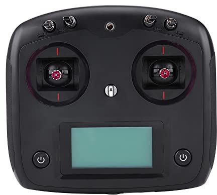 RC-Funksender, 2.4G 10CH FS I6S RC-Sender-Empfänger-Funksystem RC-Sender-Controller mit FS iA6B- oder FS IA10B-Empfänger-Funksendern für RC (IA10B schwarz)
