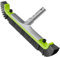 Sepetrel 20” Wide Pool Brush Head for Cleaning Pool Walls,Heavy Duty Inground/Above Ground Aluminum Swimming Pool Scrub Brushes with Curved Ends & Premium Strong Bristle,Green