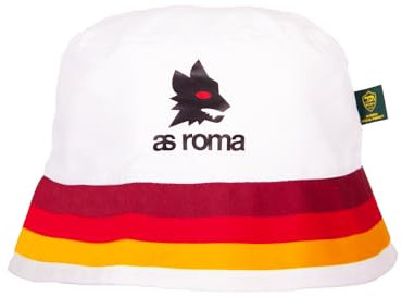 AS Roma Pouchain Collection Fischerhut weiß