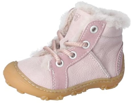 RICOSTA Mädchen und Jungen Stiefel ELIA, Kinder Lauflernschuhe, Weite: Weit, terracare,Barfuß-Schuh