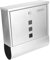 KITANDOVE Buzón De Inoxidable Cerradura para Exterior Montaje Pared Diseño Moderno y Funcional para Casa y Oficina