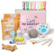 Pott'd Mini Pottery Kits | Air Dry Clay Pottery Kit for Adults | Includes Paints, Brushes, and Potters Tools | Free Online Step-by-Step Tutorial | Perfect for Beginners | Bring The Studio to Your Home