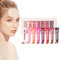 Lunaobrik Aromatisiertes Lipgloss-Set für Mädchen, flüssiger Lipgloss,8X feuchtigkeitsspendender Lipgloss für trockene Lippen - Klarer, glänzender Lip Care Gloss, Lipgloss in verschiedenen fruchtigen