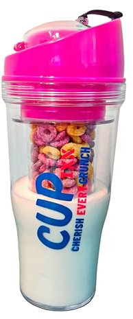 Generisch Cupixx Müslibecher to go Cereal Cup (Pink)
