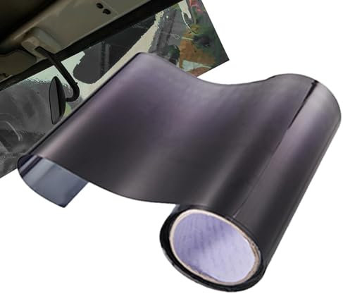Película de protección para parabrisas de coche, adhesivo reflectante para parabrisas delantero de coche, calcomanía de tira solar, bloqueador UV, resistente a los arañazos, adhesivo multifuncional