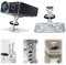Yoedge Support de projecteur Support de projecteur multifonctionnel 360° Support de projecteur pivotant et réglable en hauteur avec compatibilité universelle pour le cinéma à domicile, le bureau