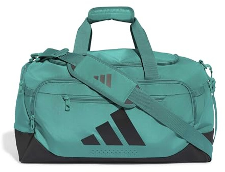 adidas Unisex Training Defender Duffle Bag Small Duffel_Bag, Equipment Green/Black, One Size