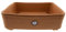 CERMICA RAMBLEÑA | Pots bonsaais | Pot de fleurs pour bonsaï | Bonsaï Barro Rouge – Modèle J39 | 33 x 26,5 x 10 cm