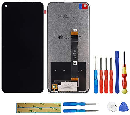 swark LCD Display Kompatibel mit LG K61 LM-Q630 (Schwarz ohne Rahmen) LCD Display Touchscreen + Tools