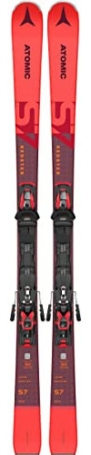 ATOMIC REDSTER S7 + M 12 GW Skifahren, Erwachsene, Unisex, Netz/ (Rot), 163 cm