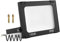 papasbox 100W LED Strahler Außen | Scheinwerfer Außenstrahler 5000K Kaltweiß IP66 Wasserdicht | LED Fluter für Garten Garage Sportplatz
