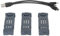 3pcs Drone Battery, 600mAh 3.7V Haute Capacité UAV Lithium Batterie de Remplacement Rechargeable Quadcopter Drone Batterie pour E58 E68 JY109 998PRO