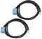 Be In Your Mind 2 Pezzi Cavo Adattatore Audio Da 3,5mm Cavo AUX?IN A 8 Pin Per Smartphone Lettore MP3 Laptop Compatibile Con Fiat 500 Compatibile Con Punto Active