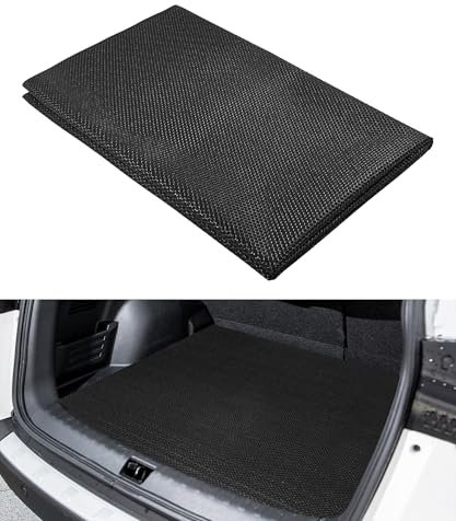 Flaconi 51x43 Alfombra Antideslizante Coche,Alfombra Antideslizante,Funda Maletero Coche Perros,Alfombrilla Maletero Multiuso para Coche,Adecuado para la Mayoría de Automóviles,SUV,Camiones