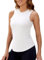 Neteson Sport Tank Tops Damen Racerback Ärmelloses Leichte Oberteile Sommer Tops Fitness Gym Yoga Sporttop Jogging Training Sportshirt