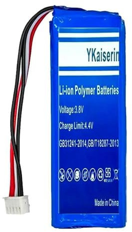 Replacement 14000mAh Compatible for JBL Charge 2 Plus Charge 2+ Charge 3 2015 Version GSP1029102R P763098 Speaker Speaker Battery,with Professional Repair Tool Kit High Capacity Li-ion Polymer