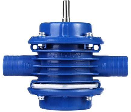 1pcs Mini Hand Self-Priming Liquid Transfer Pumps Electric Drill Pump Centrifugal Pump Diesel Oil Fluid Water Pump(B)