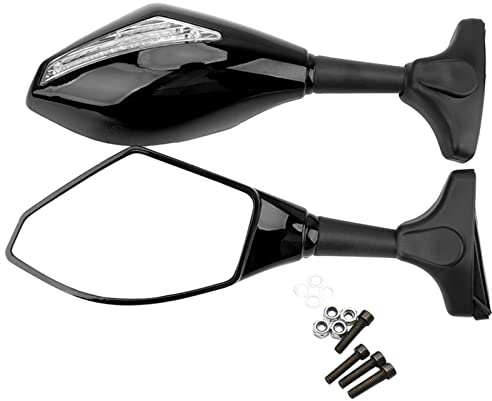 Für Honda CBR600F CBR600 F CBR 600F 1987 1988 1989 1990 Motorrad Rückspiegel Seite Rückspiegel Rückspiegel Mit Signallicht Rückspiegel(1)