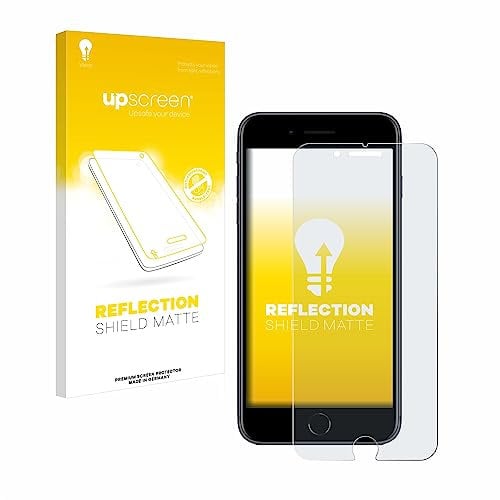 upscreen Anti-Glare Screen Protector compatible with Apple iPhone 8 Plus – Protection Film Matte
