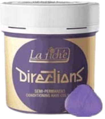 8 X La Riche Directions Semi-Permanent Hair Color 88ml Tubs - White Toner