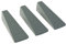 luxdag Fenster- & Türstopper aus Silikon (Farbe wählbar) - Rutschfester Keil im 3er Set für Fenster & Tür - Schoner für Fliesen, Stein, Teppich & Holz