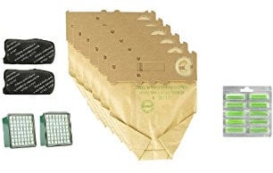 KIT 12 sacchetti + 10 profumi +2 filtri Hepa + 2 filtri carboni attivi PER FOLLETTO vorwerk VK 130 131