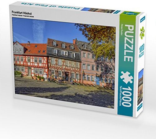 CALVENDO Puzzle Frankfurt Höchst 1000 Teile Puzzle quer | Lege-Größe cm Foto-Puzzle für glückliche Stunden