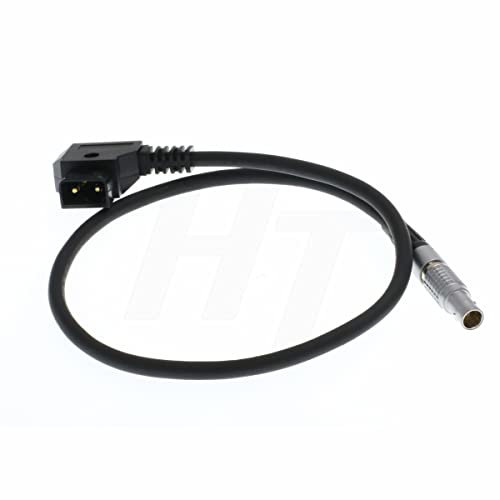 HangTon D-Tap P-Tap auf 0B 2 Pin Stecker Stromkabel für Teradek Bolt Bond Transvideo SmallHD 703 Monitor Zacuto Sucher Z CAM Flaggschiff Kamera EVF 45cm