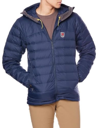 Fjällräven Herren Expedition Pack Down Hoodie Jacke, Navy, L