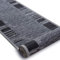 rugsx Antirutsch Teppich Läufer Adagio grau – Moderner Kurzflor für Küche, Flur & Wohnzimmer, Meterware, 80x30 cm