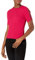 Armani Exchange Damen Slim Fit Crewneck Short Raglan Sleeve, Sleeves With Cut And Metallic Ring Embellishment Sweater, Rot, XS