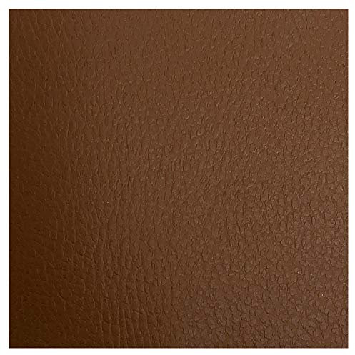 ggm® Kunstleder PVC Trend, Breite 140 cm, Meterware, Farben wählbar mittelbraun