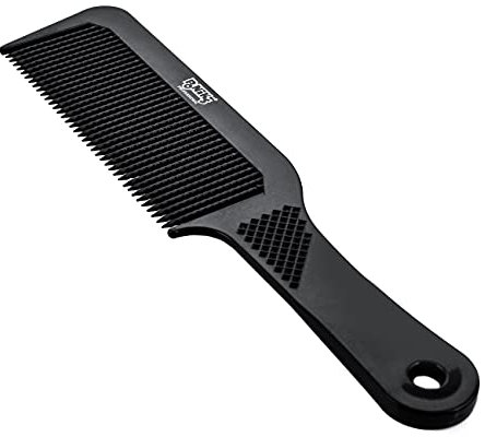 Ponik’s - Maschinen-Schneidekamm | Friseurkamm Profi | Haarschneidekamm | Kamm zum Haare Schneiden | Griffkamm | Schwarz