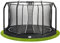 Salta Premium Ground - Bodentrampolin mit Sicherheitsnetz - Rund - ø 251/305/366/396/427 cm - Grün/Schwarz (⌀ 251 cm, Schwarz)