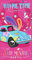 Miracle Home. Toalla Microfibra Hippie, 100% Poliéster, 75 X 145 Cm. Rosa. 11808