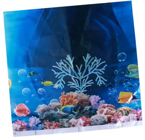 POPETPOP Aufkleber Tapete Schlafzimmertapete Tapete Für Zu Hause Aquarium Hintergrund Dekorationen Für Aquarien Vinyltapete 3D Hintergrundmalerei