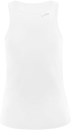 WINSHAPE Damen Functional Light and Soft Tanktop Aet134ls Yoga-Shirt, Ivory, XS EU