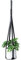 Plant Hanger Leather Plant Hanger Hanging Planter Flowerpot Holder For Indoor Plants Cactus, Hanging Planter For Indoor Plants Decorative Pot Hanger For Home Decor